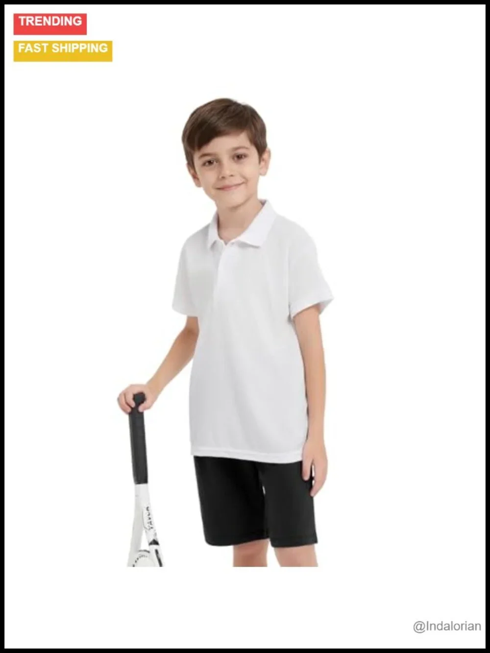 4pk Boys Polo Shirts Mesh Athletic Quick Dry Short Sleeve Performance Tops